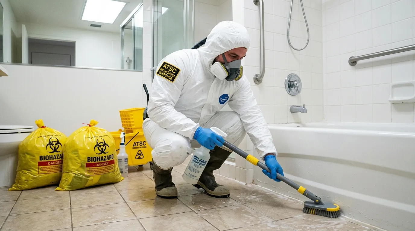 Decontamination equipment deployed for Blood Cleanup in Enfield